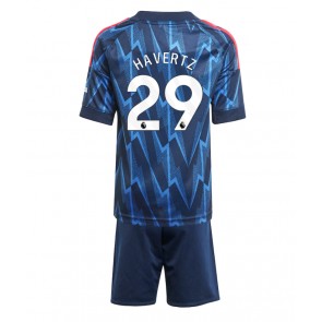 Arsenal Kai Havertz #29 Replika Babytøj Udebanesæt Børn 2025-26 Kortærmet (+ Korte bukser)